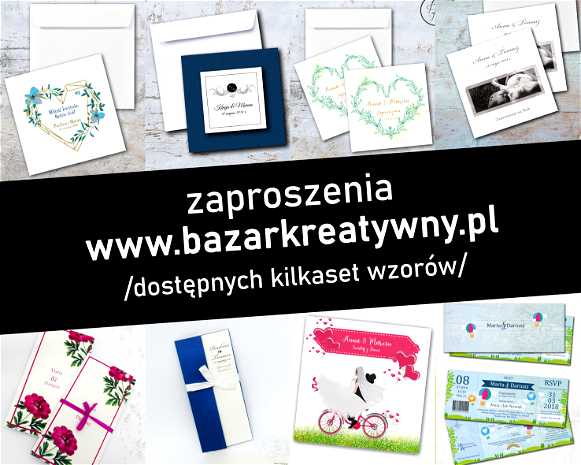 Bazar Kreatywny Poznań - Papeteria ślubna - photo - 0