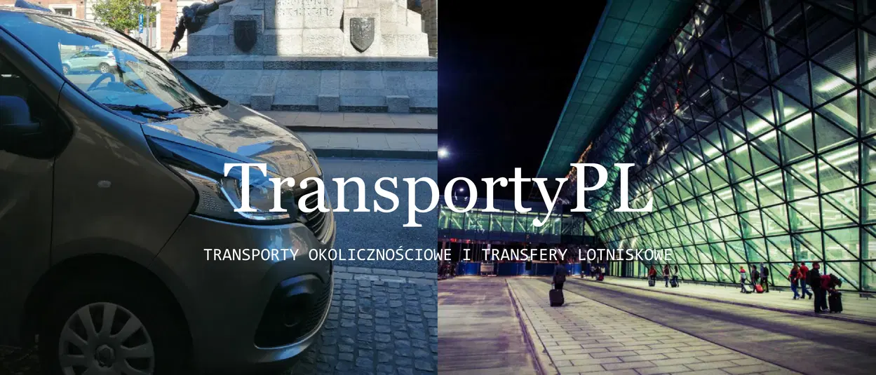  TransportyPL - transporty okolicznościowe i transfery lotniskowe, minibus przy pomniku i dojazd na lotnisko. 