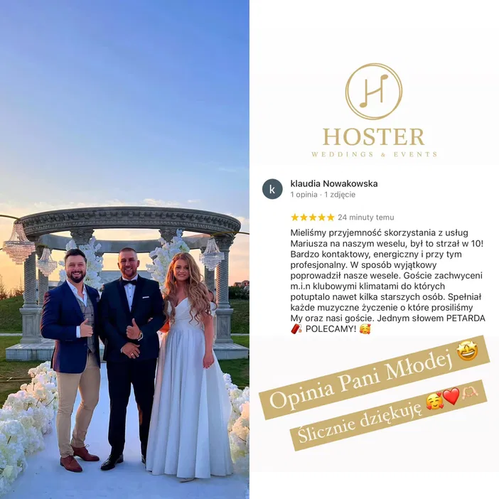 Hoster Weddings & Events - Mariusz Kozłowski - Zespół i DJ - photo - 0