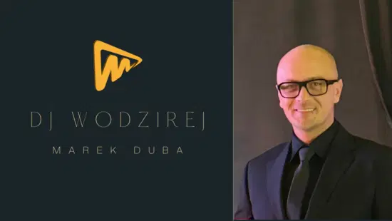  DJ Wodzirej Marek Duba, profesjonalna oprawa muzyczna na imprezy, wesele z DJ-em, najlepszy wybór na eventy, personalizowane usługi muzyczne. 