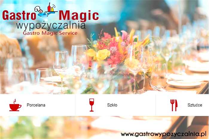 Wypożyczalnia Gastronomiczna Gastro Magic Service - Dekoracje i aranżacje ślubne - photo - 1
