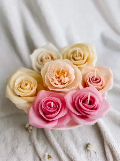 Lala Rose Candle - Dekoracje i aranżacje ślubne - photo - 2  