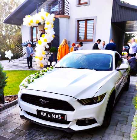 Mustangiem do ślubu - Samochody do ślubu - photo - 2