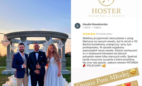 Hoster Weddings & Events - Mariusz Kozłowski