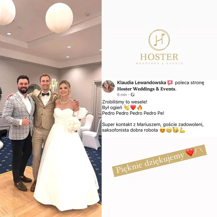 Hoster Weddings & Events - Mariusz Kozłowski - Zespół i DJ - photo - 1