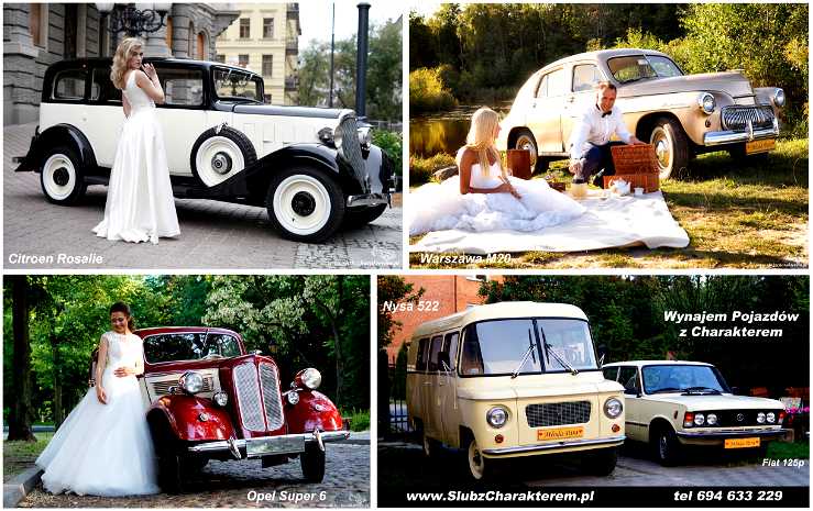 Ślub z  Charakterem - Samochody do ślubu - photo - 0